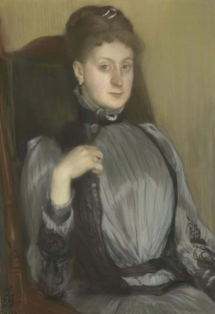 Ritratto di donna, 1890 - Sterling and Francine Clark Art Institute, Williamstown